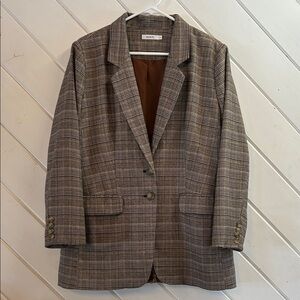 RICKI’s Classic Plaid Blazer